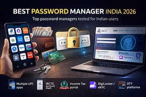 Best Password Manager India 2026: Top 5 Tested for UPI, Banking and Daily Use