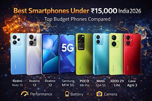 Best Smartphones Under 15000 India 2026: Top 7 Budget Phones Compared